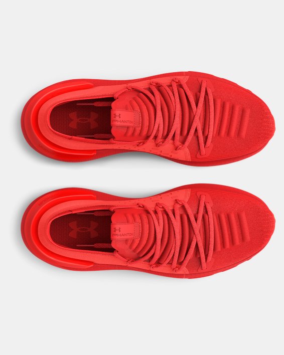 Men's UA HOVR™ Phantom 3 Running Shoes, Red, pdpMainDesktop image number 2